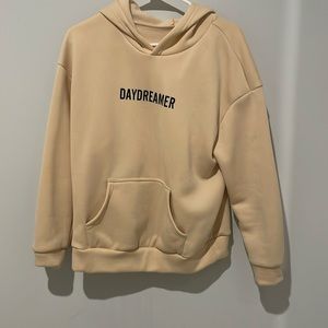 Plain cream sweatshirt